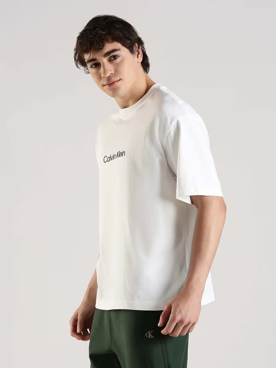 Calvin Klein Oversized White Logo T-shirt