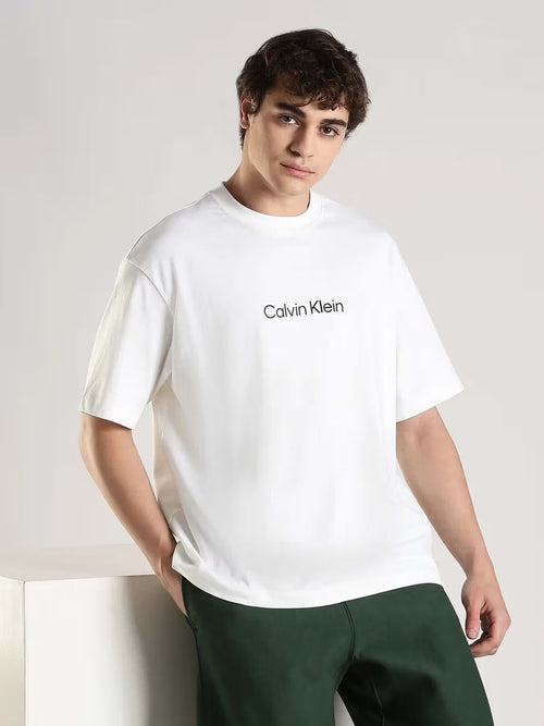 Calvin Klein Oversized White Logo T-shirt