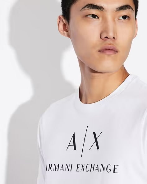 Armani Exchange Regular Fit T-shirt White