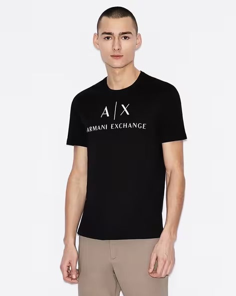 Armani Exchange Regular Fit T-Shirt Black