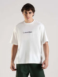 Calvin Klein Oversized White Logo T-shirt