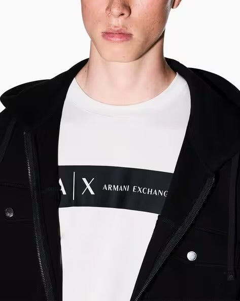 A|X Armani Exchange Regular Fit T-shirt White